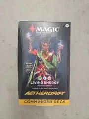 Magic The Gathering - Aetherdrift Commander Deck - Living Energy SEALED MTG B4