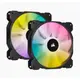 米特3C數位–Corsair 海盜船 SP140 RGB ELITE 雙風扇+控制器/CO-9050111-WW