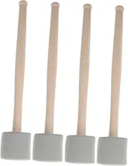OFFIGAM 2Pairs Bass Drum Mallet of Percussion Instruments Comfortable Grip Durable Handle for Bass Drum and Snare Drum present for Music Lovers