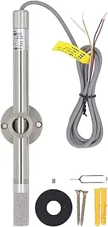 XTevu Temperature Humidity Sensor, 4-20mA Transmitter and IP68 Sensor Probe, Waterproof Temperature Humidity Sensor 15-30V DC Output