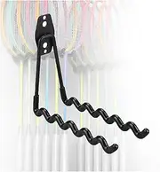 Tennis Racket Storage Rack,Tennis Racket Storage Rack,Wall Mounted Tennis Racket Display Rack, Badminton Racket Holder Hold 6 Racks, for Badminton Rackets Tennis Rackets Table Tennis Rackets