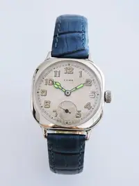 在飛比找Yahoo!奇摩拍賣優惠-1920S CYMA 司馬 手上鍊古董機械錶