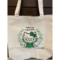 在飛比找蝦皮購物優惠-HELLO KITTY 厚帆布包（市場眼鏡）