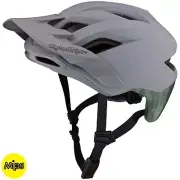 Troy Lee Designs Flowline SE MIPS Helmet TLD Cycling Bike MTB XC Gray Army/Green