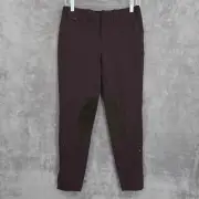 Ralph Lauren Vintage Riding Pants 4 Brown Breeches Jodhpur Equestrian Cotton New