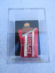 Unique Treasures Chocolate Glass Ornament - Rare - New In Box