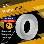 Multi-Function Nano Tape Transparent Reusable Traceless Fixed Double Side