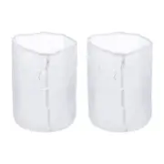 100 Mesh Paint Filter Bag 17.7" Dia Nylon Strainer with Drawstring 2Pcs