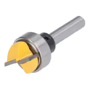 1/4in Shank Bottom Cleaning Bit Hinge Mortising Alloy Tip Router Bit.