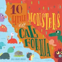 在飛比找博客來優惠-10 Little Monsters Visit Calif