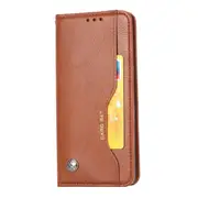 For Google Pixel 4 Knead Skin Texture Horizontal Flip Leather Case with Photo Frame & Holder & Card Slots & Wallet(Brown)