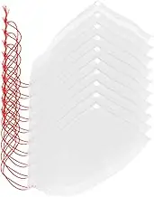 Abaodam 50Pcs Portable Mesh Drawstring Bags for Fruit Protection Household Use Durable Netting Bags for Garden Pests Convenient Storage for Fruits and Vegetables