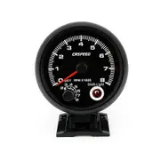 80mm Car Tachometer Gauge 0-8000 RPM Gauge Fit 4 6 8 Cylinder 7 Colors Led Light 12V Shift Light YC100142-CN