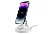For iPhone&Earbuds SwitchEasy | MagPower 2-in-1 Magnetic Wireless Charging Stand