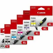 Canon Genuine PGI-680XL/CLI-681XL Ink Set TR7560/TR8560/TS6160/TS8160/TS9160