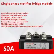 Single-phase bridge rectifier module MDQ60A-16 DC control AC DC-AC