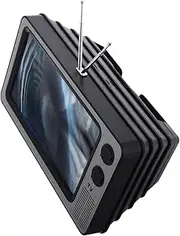 DOITOOL Phone Screen Magnifier Cell Phone Accessories Cell Phone Stand Mobile Phone Amplifier Stand Screen Magnifier for Movies Phone Magnifier Cute Cellphone Stand Plastic Grey
