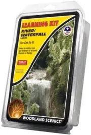 Woodland Scenics LK955 N/HO River/Waterfall Learning Kit Train Scenery