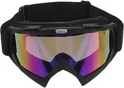 WHAMVOX Men's Motorcycle Riding Glasses Vintage Style Goggles Windproof Lenses Bike Glasses for Outdoor Activities
