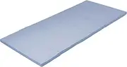 Achilles MK6-SS GY Mattress, Foldable, Firm, High Hardness (265N), Lower Back Pain, Semi-Single, Width 31.5 x Length 70.9 inches (80 x 180 cm), Antibacterial, Deodorizing, Thickness 1.6 inches (4 cm),