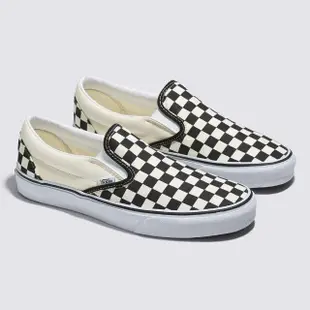 【VANS 官方旗艦】Classic Slip-On 男女款黑白棋盤格滑板鞋