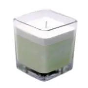 1 X White Label Soy Wax Jar Candle - Bamboo