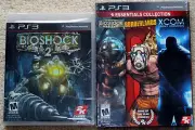 PS3 Game Lot - Bioshock Borderlands XCOM Enemy Unknown (New) Bioshock 2 (New)