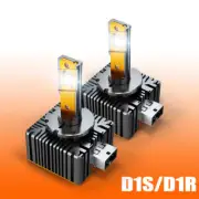 For Chrysler 300 2005-2010 D1S 6000k Xenon White LED Headlight Bulbs Kit Set 2 (for: Chrysler)