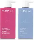 Medix 5.5 Retinol Cream and Collagen Cream Set. Retinol Cream with Ferulic Ac...