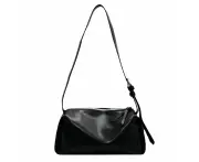 One-shoulder bag soft leather large capacity tote bag new diligent one-shoulder underarm bag girl