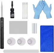 Windshield Crack Repair Kit - Glass Scratch Repair Kit - Long-Lasting Professional Quick Fix Glass Filler For Auto RV Truck
