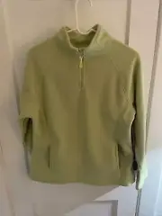 Colorado Clothing Tech Series 1/4 Zip 'Wasabi' Fleece Jacket Women's Large NWT