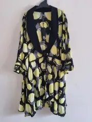 TS TAKING SHAPE Womens 3/4 Sleeve Tie Front Duster Jacket Size 18 BNWT