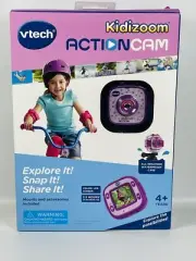 VTECH Kidizoom ACTION CAM Kids Video Camera w/ Waterproof Case - Purple