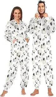 [Joisal] Sheep Farm White Comfortable and Warm Onesie Adult, Cosplay Costumes One Piece Pajamas