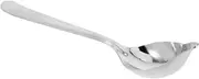 HAWILLOSCH 304 Stainless Steel Soup Spoon Long Handle Sauce Spoon Kitchen Tool for Cooking