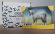 Breyer - Dylan 2024 Stablemate Club - Dapple Grey Sport Horse Thoroughbred NIB