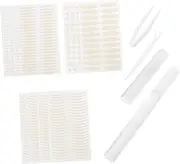 NOLITOY 1 Set Double Eyelid Sticker Set Eyelid Tape Girl Double Eyelid Tape Heart Puff Makeup Eyelid Tape for Hooded Eyes Hooded Eyelid Tape Female Makeup Stickers Woman Eye Paper
