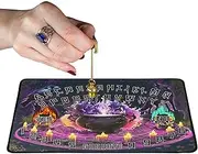 Pendulum Mat - Rubber Witchery Board Game - Precision-Crafted, Square Design, Witchery Supplies for Tarot Reading & Psychic Development