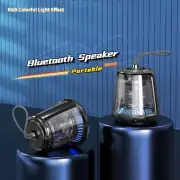 Outdoor Led Loudspeaker Portable Stereo Bass TWS Hifi Wireless Bluetooth Speaker