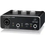 台灣公司貨保固 BEHRINGER UM2 2X2 錄音介面 錄音卡 USB INTERFACE 公司貨 茗詮