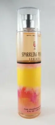 (1) Bath & Body Works Sparkling Peach Sangria White Wine Fragrance Mist 8oz New