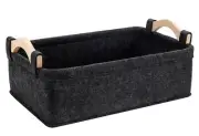 Collapsible Storage Baskets Bins Fabric Storage Basket Cube Organizer for Sma...