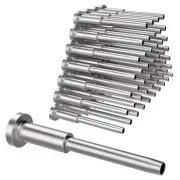 50 Pack Cable Railing Kit, T316 Stainless Steel 1/8In Receiver and Swage1250