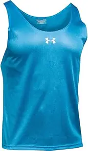 [Under Armour] Men's Performance Training Bib , Capri (419)/White , X-Small