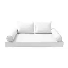 *COVER ONLY*-Style 4 Daybed Mattress Bolster Pillow Covers Same Pipe Twin-AD106