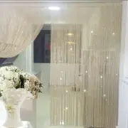 1-3pc Tassel Decoration Fly Screen Panel Door Curtain Divider Window Bead String