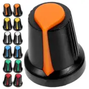 48 Pcs Knob Cap Volume Electric Guitar Knobs Potentiometer Knurled Caps