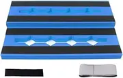 Dickly Guitar Effect Pedal Board with EVA Foam Base for Performance Settings, Blue