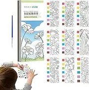 Generic Watercolor Paint Pad - Small Watercolor Sketchbook | Watercolor Book, Portable Drawing Paper for Kids and Adults